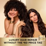 Pantene Máscara de reparo intensivo Pro-V Miracle Rescue com pérolas Pro-V derretendo, derrete danos, constrói laços, fortalece contra danos - Imagem 5