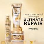 Pantene Máscara de reparo intensivo Pro-V Miracle Rescue com pérolas Pro-V derretendo, derrete danos, constrói laços, fortalece contra danos - Imagem 6