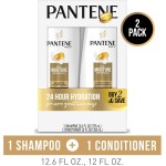 Pantene Conjunto Duo Daily Moisture Renewal, xampu de 357 g e condicionador de 350 g - Imagem 11