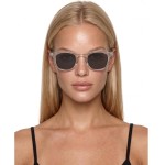 Óculos De Sol Quadrado Retrô Premium - Armação Transparente Cristal, Lente Polarizada Fumê UV400, Casual Esportivo, Unissex, Case de Couro Incluso - Modelo Alkaris, ABÊ CLUB - Imagem 5