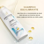 Kit Pantene PRO-V Miracles Equilíbrio Raiz e Pontas com Shampoo para cabelos mistos 300 ml, Condicionador Hidratante para pontas ressecadas 250 ml, e o Sérum revitalizador 95 ml - Imagem 4