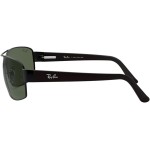 Óculos de Sol Ray-Ban Retangular Esportivo, Tamanho 64 - Imagem 4