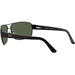 Óculos de Sol Ray-Ban Retangular Esportivo, Tamanho 64 - Imagem 5