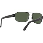 Óculos de Sol Ray-Ban Retangular Esportivo, Tamanho 64 - Imagem 8