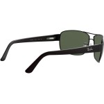 Óculos de Sol Ray-Ban Retangular Esportivo, Tamanho 64 - Imagem 9