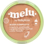 Blush Compacto Melu RR8714 Caramel RubyRose