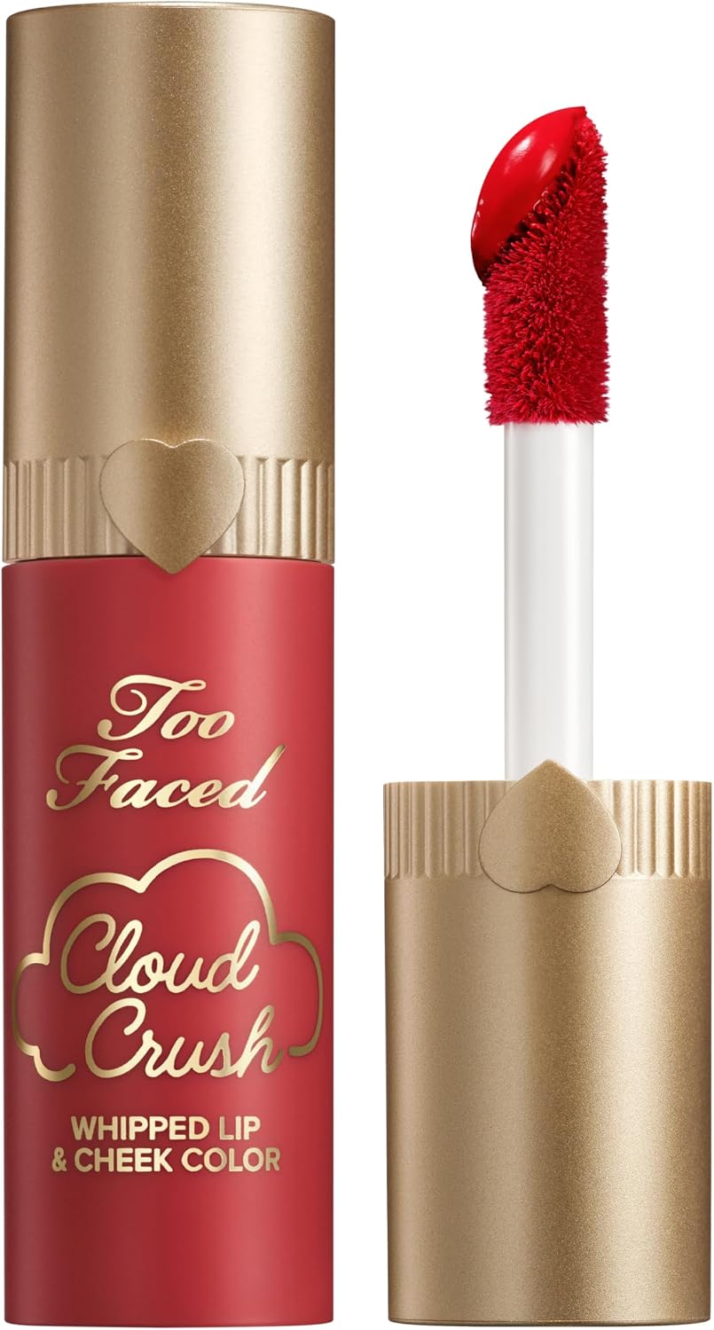 Blush-Multifuncional-Too-Faced-Lip-Cheek-Cloud-Crush-4ml.jpg Blush Multifuncional Too Faced Lip & Cheek Cloud Crush 4ml - Red Velvet