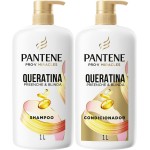 KIT Pantene PRO-V Miracles Shampoo + Condicionador Queratina 1L