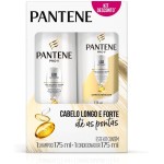 Kit Pantene PRO-V Liso extremo Shampoo 175ml e Condicionador 175ml