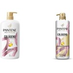 Kit Pantene PRO-V Miracles Shampoo Colágeno 1L + Condicionador Pantene Colágeno Hidrata e Resgata 510ml
