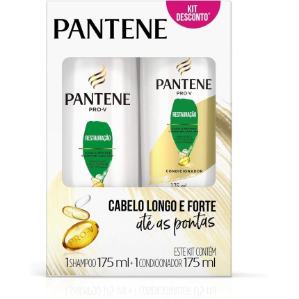 Kit Pantene PRO-V Restauração Shampoo 175ml e Condicionador 175ml