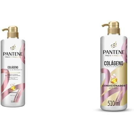 Kit Pantene Shampoo + Condicionador Colágeno