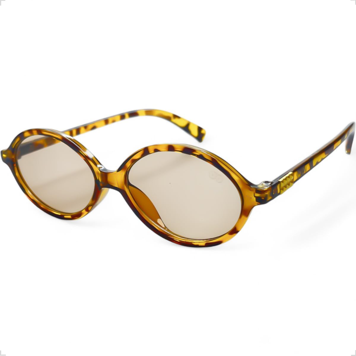 Oculos-De-Sol-Solon-Unissex-Oval-Tartaruga-Mel-Translucido-Lentes.jpg Óculos De Sol Solon Unissex Oval Tartaruga Mel Translúcido Lentes Marrom Claro UV400 Armação Leve Estilo Retrô Vintage Fashion Casual Para Praia Passeios Viagem Uso Diário Elegante Premium