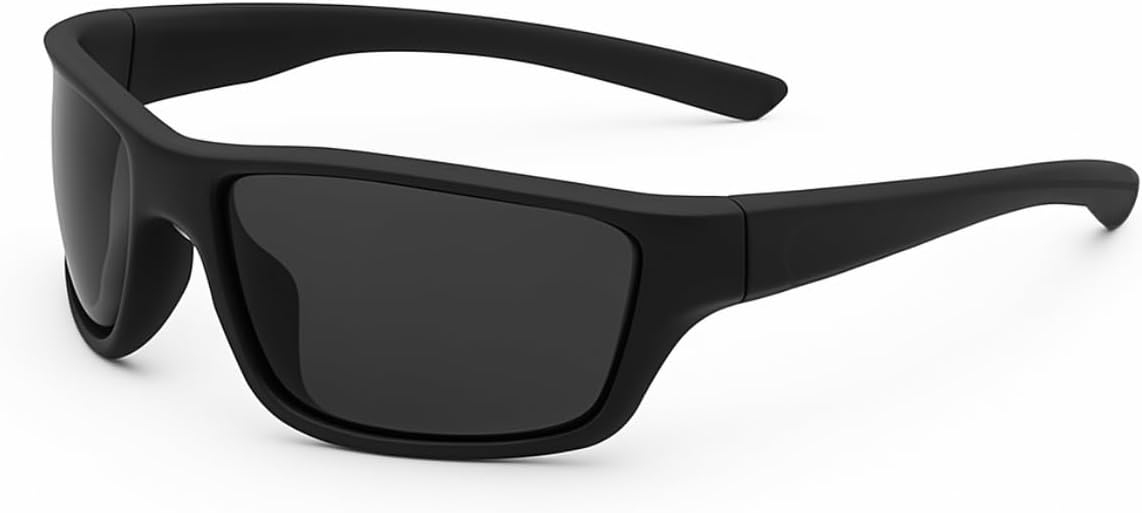 Oculos-de-Sol-Esportivo-Masculino-Polarizado-Protecao-UV400-Armacao-Preta.jpg Óculos de Sol Esportivo Masculino, Polarizado, Proteção UV400, Armação Preta, Para Pesca