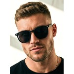 Óculos de Sol Hexagonal Acetato Italiano Flexivel Premium Retro Lentes Proteção UV400 Feminino Masculino - Modelo Tulum - Cacife Brand - Imagem 2