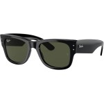 Óculos de Sol Ray-Ban Mega Wayfarer, Preto, Tamanho 51