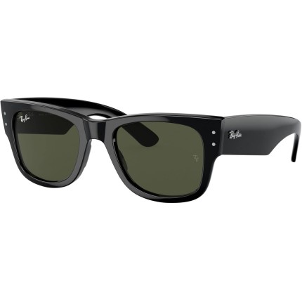 Óculos de Sol Ray-Ban Mega Wayfarer, Preto, Tamanho 51