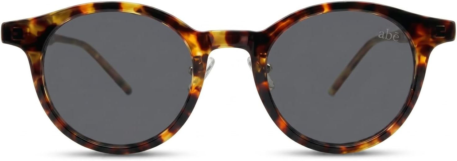 Oculos-de-Sol-Redondo-Armacao-Tartaruga-com-Lentes-Polarizadas-UV400.jpg Óculos de Sol Redondo Armação Tartaruga com Lentes Polarizadas UV400 Unissex com Case de Couro - Modelo Alhena, ABÊ CLUB