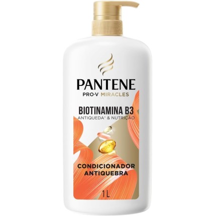 Pantene Pro-V Condicionador Biotinamina B3 Antiqueda e Nutrição 1 L