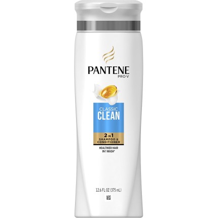 Pantene Sh 2N1 Classic Cl Tamanho 12,6 Oz 2 Em 1 Limpo