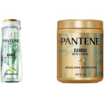 Shampoo Pantene Bambu - 400ml + Máscara de Tratamento Pantene Bambu - 600ml