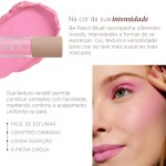 Be Peach Blush BMÉS BM Beauty Mousse 3 em 1 COR LICHIA - Blush, Batom e Sombra - Imagem 7