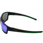Óculos Com Lentes Espelhadas Azul E Roxa – Proteja Seus Olhos Com Estilo e Conforto, Ideal Para Uso Prolongado No Dia A Dia Armação Leve E Moderna Com Detalhe Verde Premium DUPIN - Imagem 4