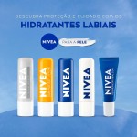 NIVEA Hidratante Labial Ultra Hialurônico 5,2g, Hidratação Profunda 24h, Lábios Macios, Ácido Hialurônico, Efeito Volume Imediato - Imagem 9