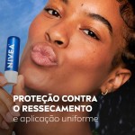 NIVEA Hidratante Labial Original Care 4,8g, Hidratação Intensa 24h, Protege contra Ressecamento, Cuidado Diário, Manteiga de Karité - Imagem 3