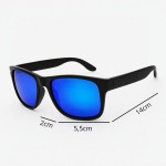 Óculos Com Lentes Espelhadas Anti Luz Azul – Proteja Seus Olhos Com Estilo e Conforto, Ideal Para Uso Prolongado Em Telas, Armação Leve E Moderna Em Plástico Preto Resistente - Imagem 7