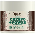 APSE Creme de Pentear Crespo +Power | Finalização Alta Definição e Fixação para Cabelos Tipo 4 | Tecnologia SuperWave e Active Shine Amazon | 500g