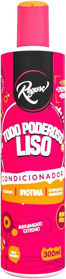 Condicionador-Todo-Poderoso-Liso-300ml-Corpo-Dourado-Com.jpg Condicionador Todo Poderoso Liso 300ml - Corpo Dourado - Com Colágeno, Biotina e Complexo de Aminoácidos