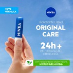 NIVEA Hidratante Labial Original Care 4,8g, Hidratação Intensa 24h, Protege contra Ressecamento, Cuidado Diário, Manteiga de Karité - Imagem 2