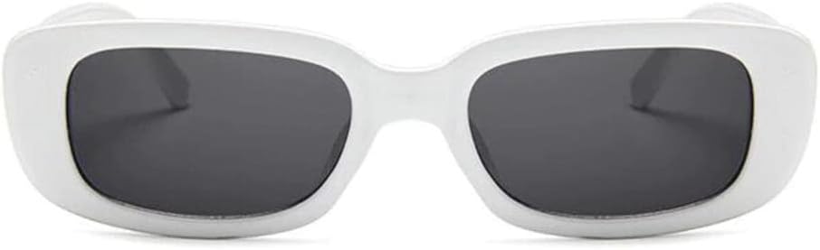 Oculos-De-Sol-Hype-Retro-Retangular-Moda-Unissex-Blogueira-Branco.jpg Óculos De Sol Hype Retrô Retangular Moda Unissex Blogueira Branco Marrom Vermelho e Onça SYANG