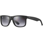 Óculos de Sol Ray-Ban Justin Unissex, Preto, Tamanho 55