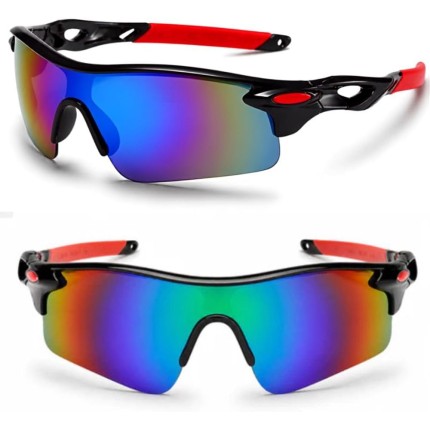 Óculos de Sol esportivo com proteção UV400 Para Corrida Ciclismo Praia Volei