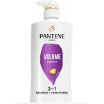 Pantene Pro-V Volume & Corpo 2 Em 1 Shampoo E Condicionador, Frasco De Bomba De 17,9 Fl Oz