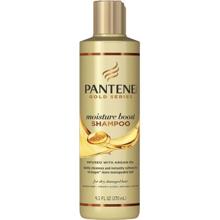 Pantene Shampoo Pro-V Gold Series Moisture Boost, 269 ml
